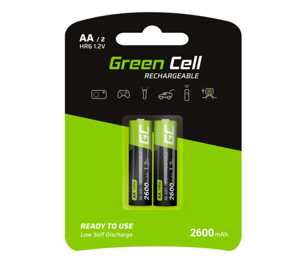 Green Cell 2x AA HR6 2600mAh GR05 - 573958 - zdjęcie